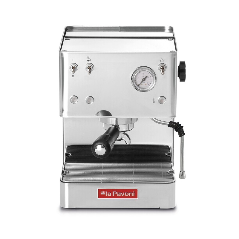 La Pavoni Casabar Steel Espresso Machine - Compact Design - 220 V