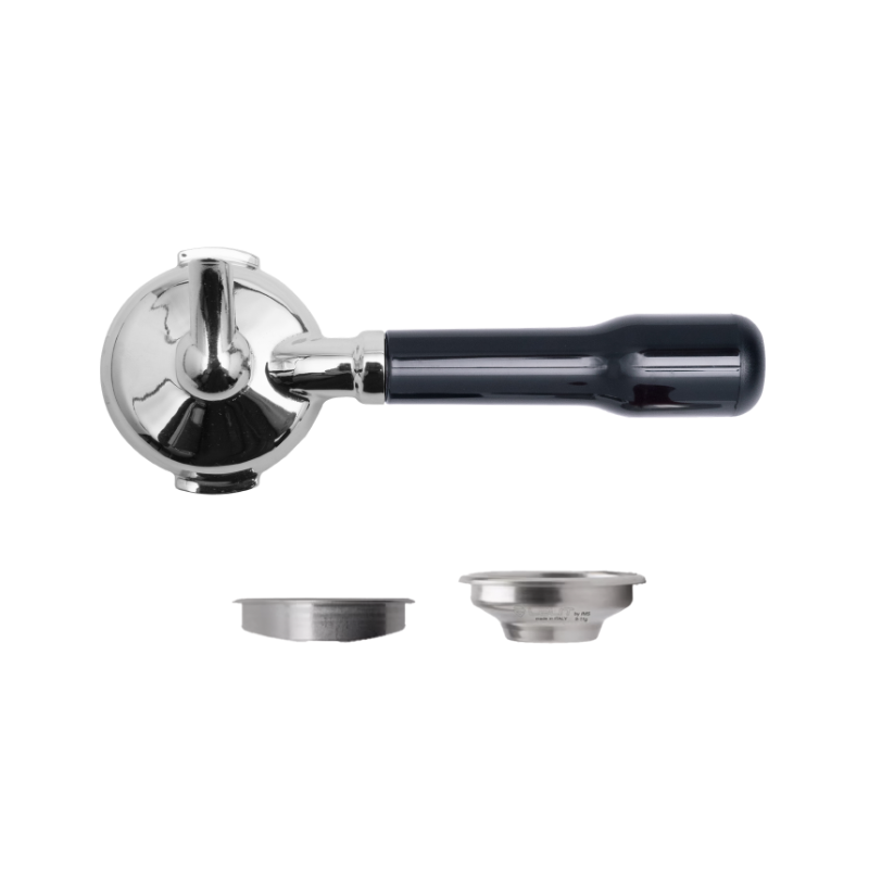 Lelit Single Spout Portafilter - Classic Black Handle
