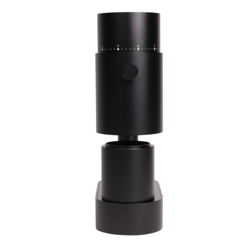 Option-O Lagom Casa Coffee Grinder - Conical Burrs - Black