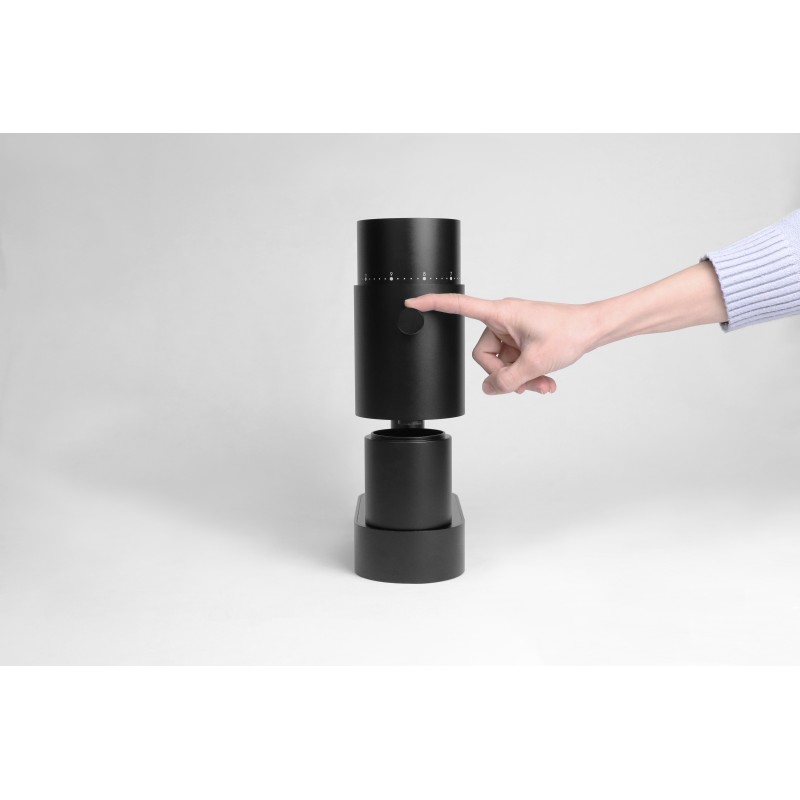 Option-O Lagom Casa Coffee Grinder - Conical Burrs - Black