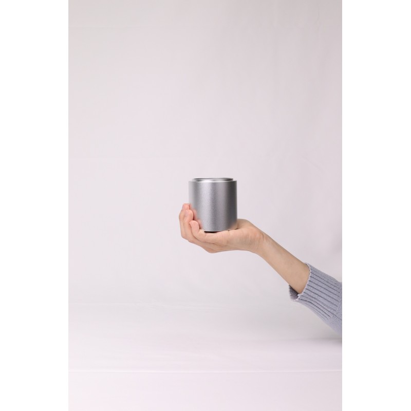 Option-O Lagom Casa Coffee Grinder - Conical Burrs - Silver