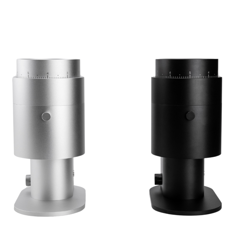 Option-O Lagom 01 Coffee Grinder - Mizen 102OM Blind Burrs - Silver - 220 V