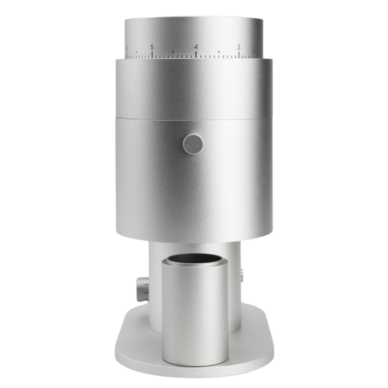 Option-O Lagom 01 Coffee Grinder - Mizen 102OM Blind Burrs - Silver - 220 V