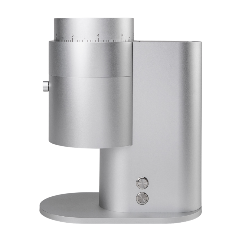 Option-O Lagom 01 Coffee Grinder - Mizen 102OM Blind Burrs - Silver - 220 V