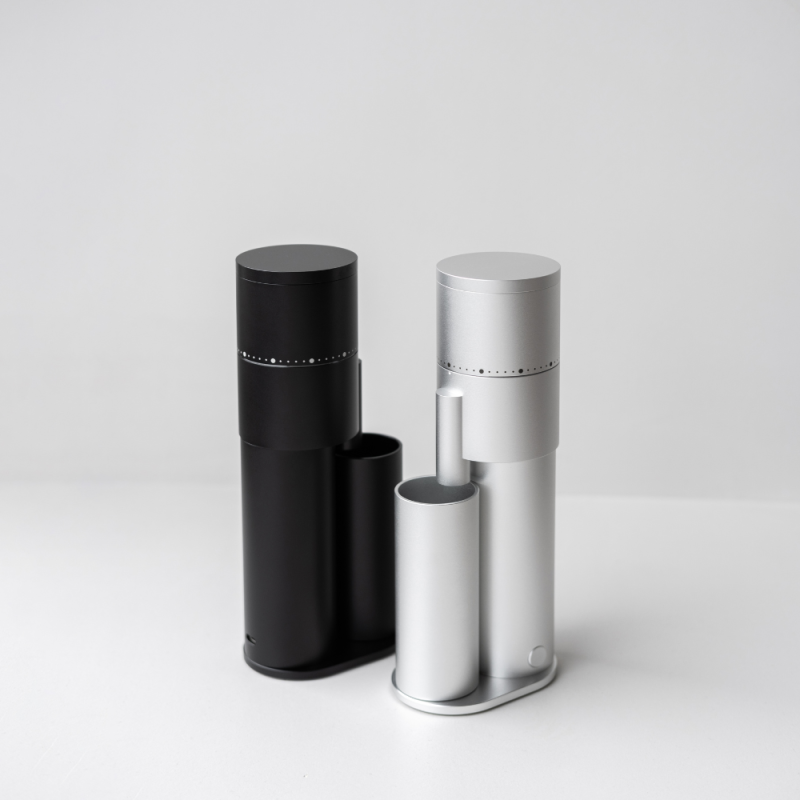 Option-O Lagom Mini 2 Coffee Grinder - Compact USB-C Power - Black