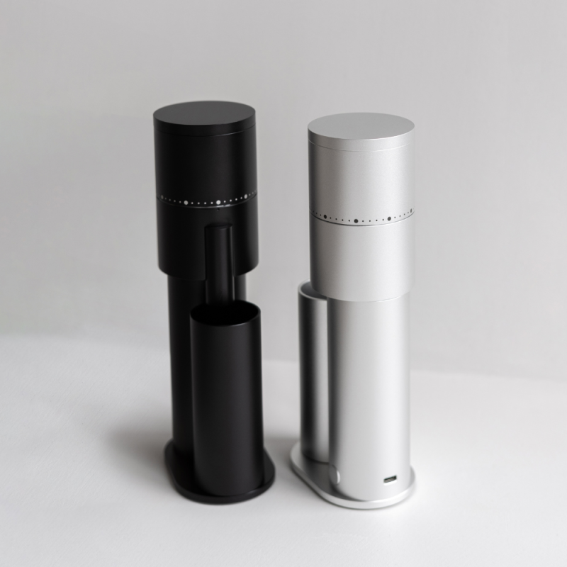 Option-O Lagom Mini 2 Coffee Grinder - Compact USB-C Power - Black