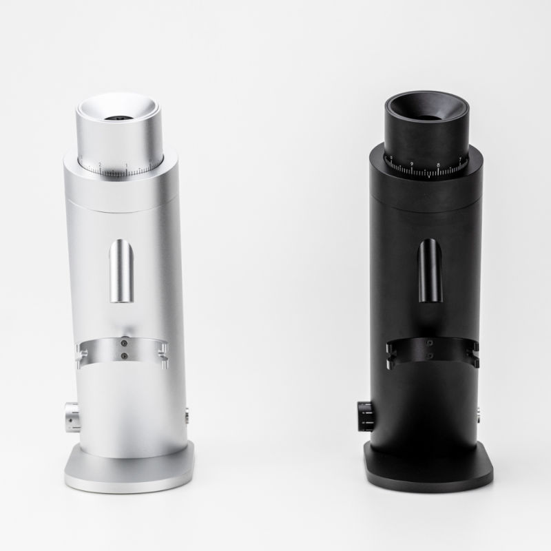 Option-O Lagom P64 Coffee Grinder - Mizen ES Burrs - Silver - 220 V