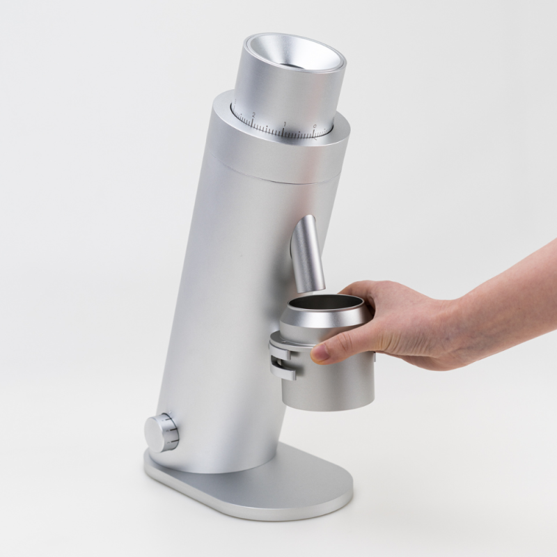 Option-O Lagom P64 Coffee Grinder - Mizen ES Burrs - Silver - 220 V