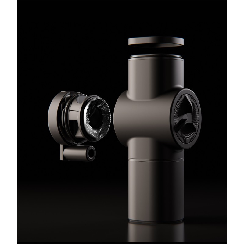 Pietro Grinders Hand Grinder - High Quality - Deep Black