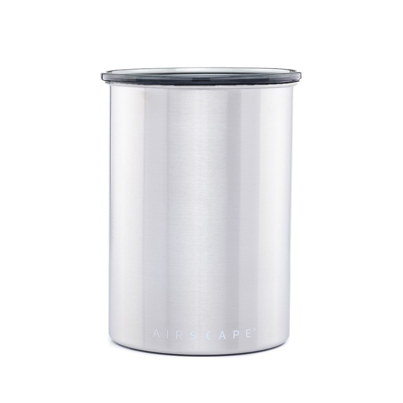 Airscape Medium 500g - Airtight Coffee Container - Chrome