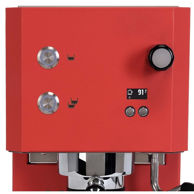 Profitec GO 2.0 Espresso Machine – OLED, Pre-Infusion - Red - 220 V