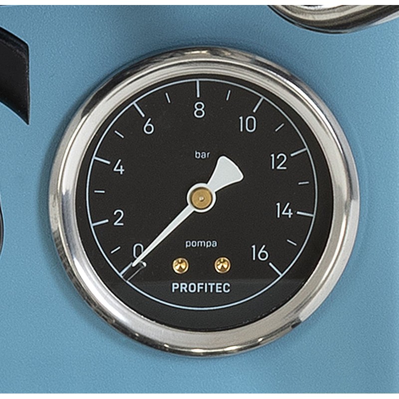 Profitec GO 2.0 Espresso Machine – OLED, Pre-Infusion - Blue - 220 V