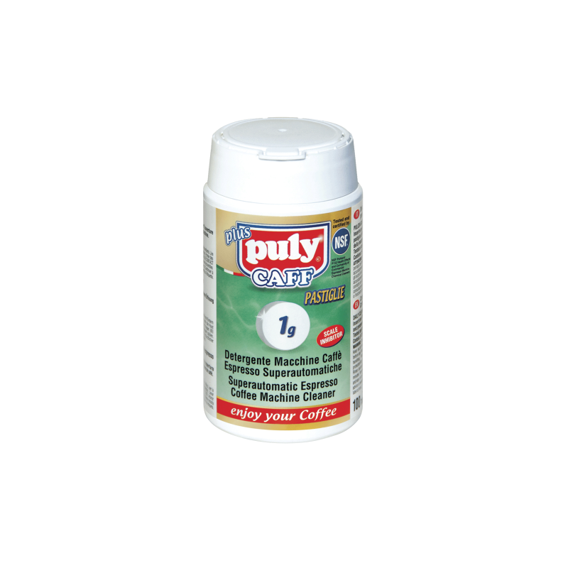 Puly Caff Plus Tabs 1g Espresso Machine Cleaning Tablets