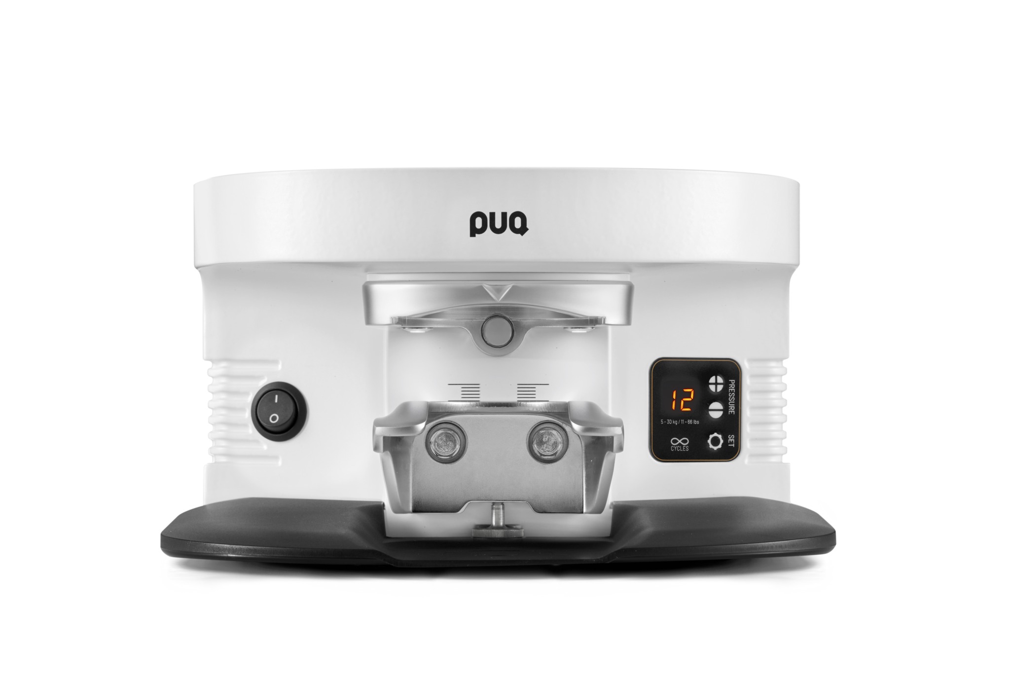 Puqpress M4 58mm - High-Quality Coffee Tamper - White