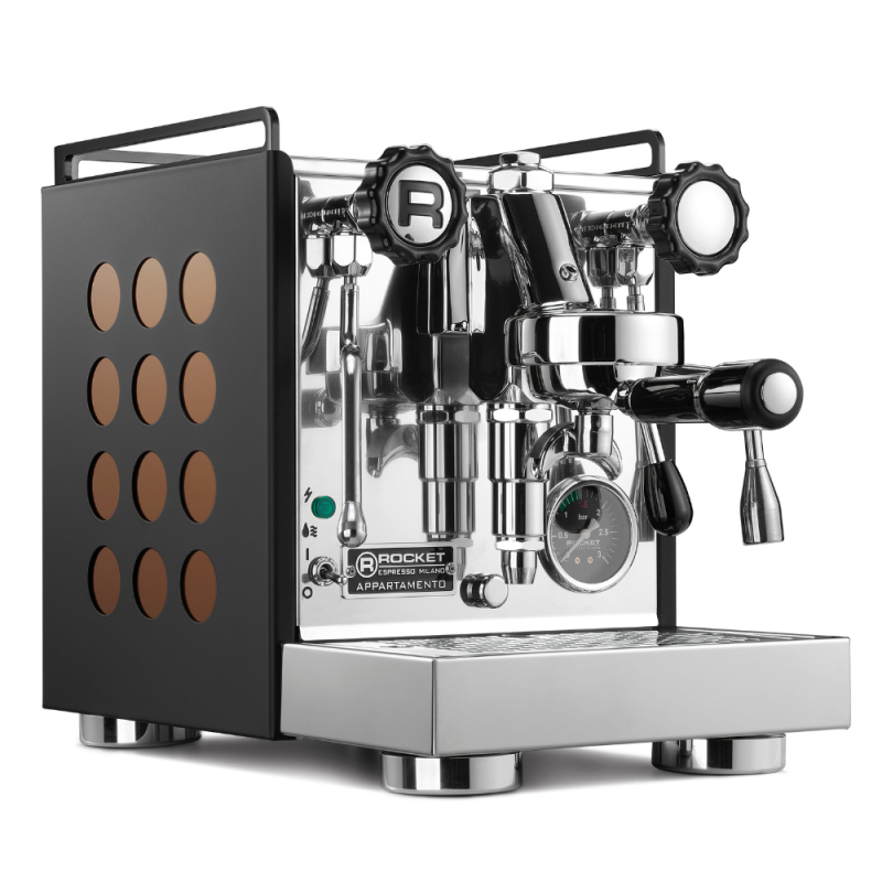 Rocket Appartamento Serie Nera Espresso Machine - Copper - 110 V