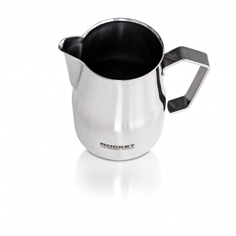 Rocket Milk Jug - Perfect for Steaming and Frothing - Chrome - 35 Cl