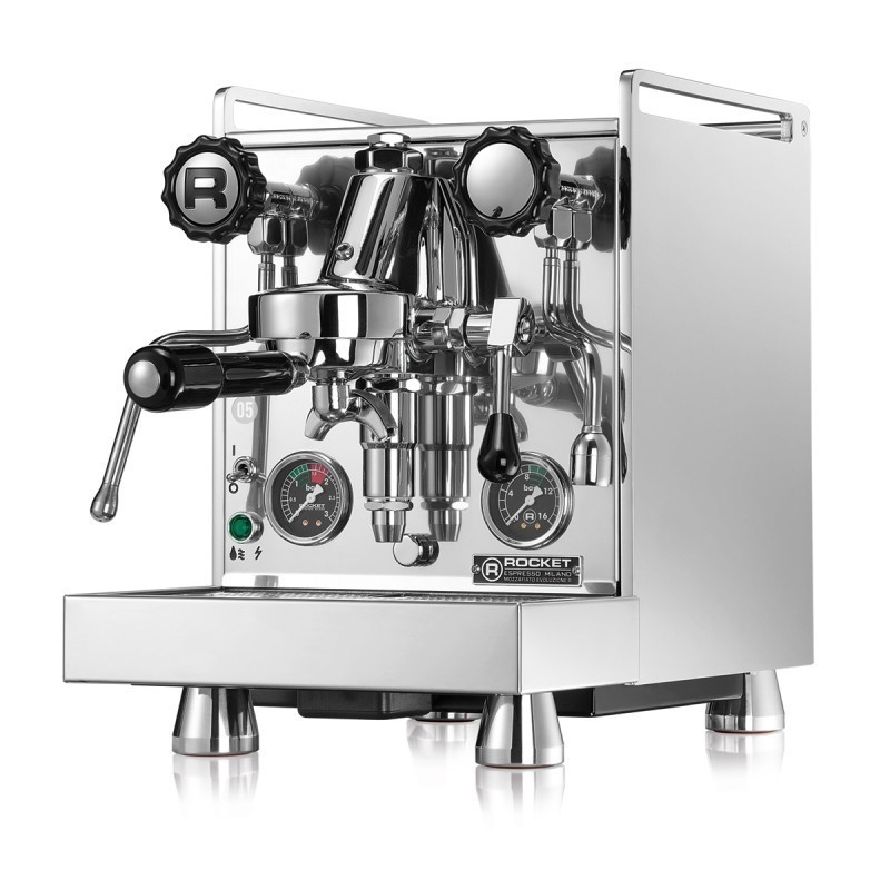 Rocket Mozzafiato Timer Evoluzione R Coffee Machine - Chrome - 220 V