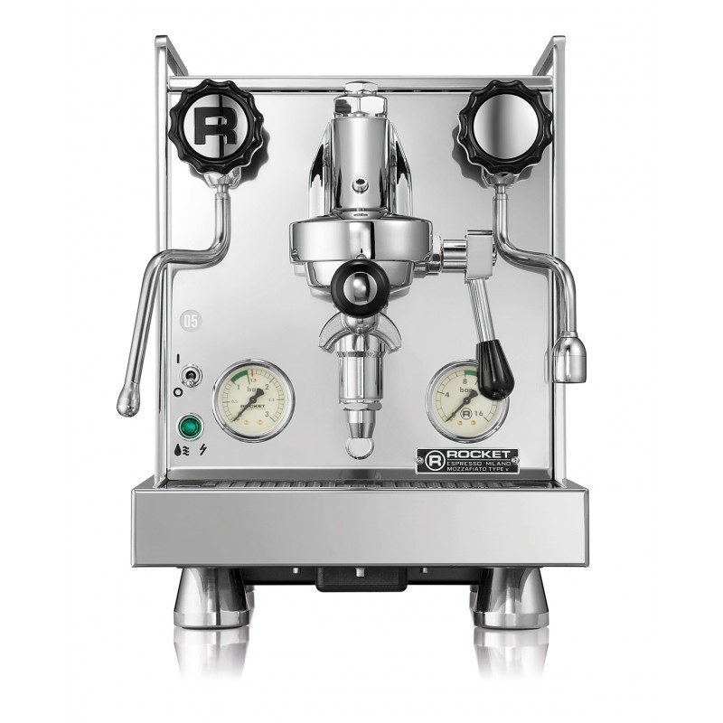 Rocket Mozzafiato Timer Type V Espresso Machine - Chrome - 220 V