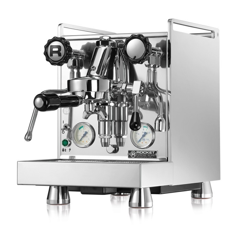 Rocket Mozzafiato Timer Type V Espresso Machine - Chrome - 220 V