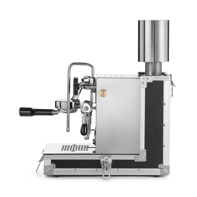 Rocket Porta Via Espresso Machine - Portable & Efficient - Chrome - 110 V