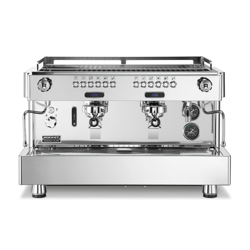 Rocket RE Timer Commercial Espresso Machine - 380 V. - 2 Groups