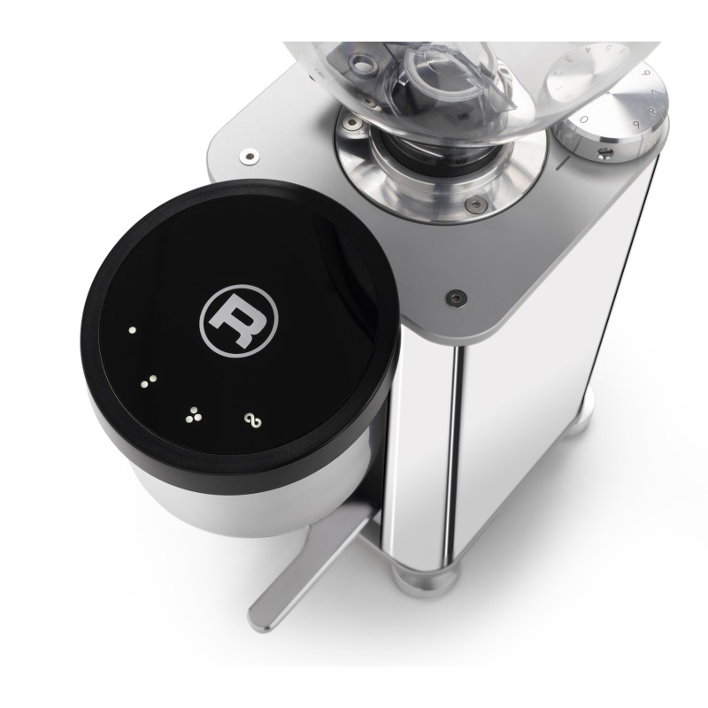 Rocket Giannino Coffee Grinder - High Efficiency - Inox/black - 220 V
