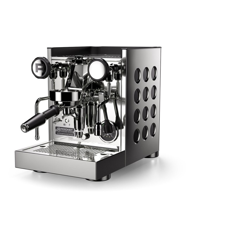 Rocket Appartamento TCA Espresso Machine - Compact & Elegant - Black - 110 V