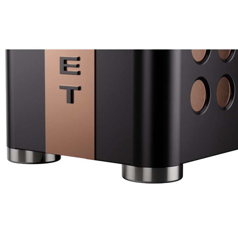 Rocket Appartamento TCA Espresso Machine - Compact & Elegant - Black/copper - 110 V