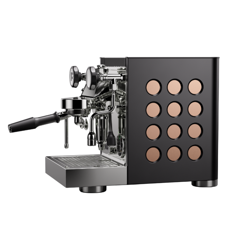 Rocket Appartamento TCA Espresso Machine - Compact & Elegant - Black/copper - 220 V