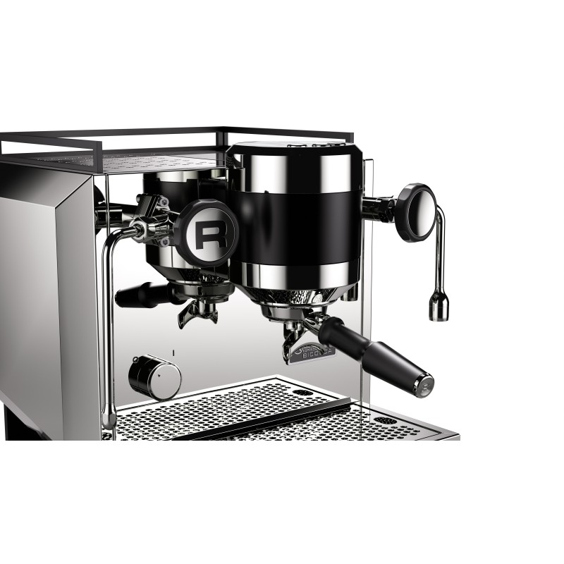 Rocket Bicocca Espresso Machine - Compact & Powerful - Chrome - 110 V