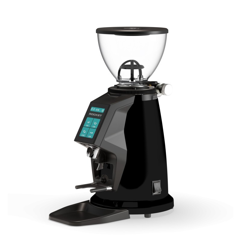 Rocket Spluga Coffee Grinder - 65 mm Flat Burrs - Black - 110 V