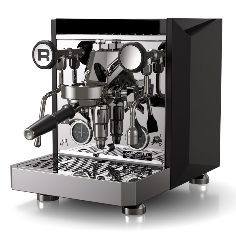 Rocket Giotto V Fast Espresso Machine - Fast Heat-Up Design - Black - 110 V