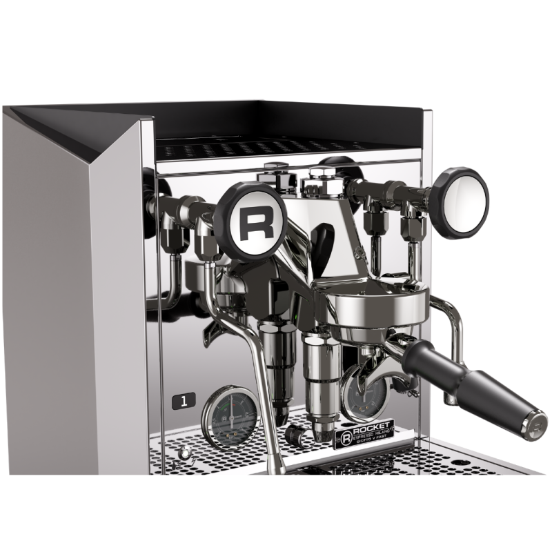 Rocket Giotto V Fast Espresso Machine - Fast Heat-Up Design - Chrome - 110 V