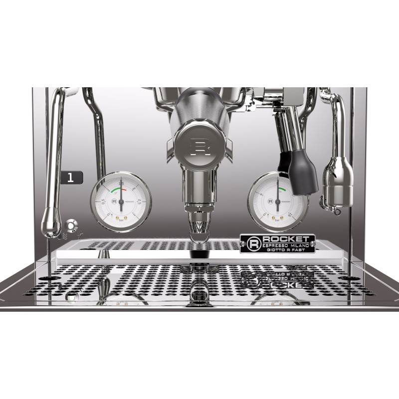 Rocket Giotto R Fast Espresso Machine - Rotary Pump - Chrome - 110 V