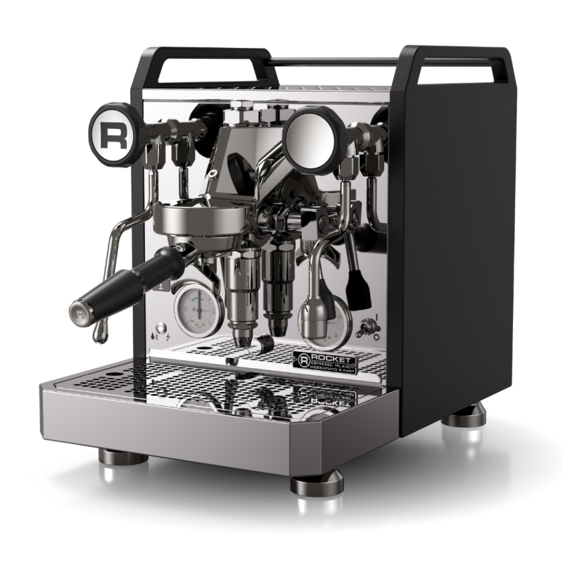 Rocket Mozzafiato R Fast Espresso Machine - Fast Heat-Up - Black - 110 V