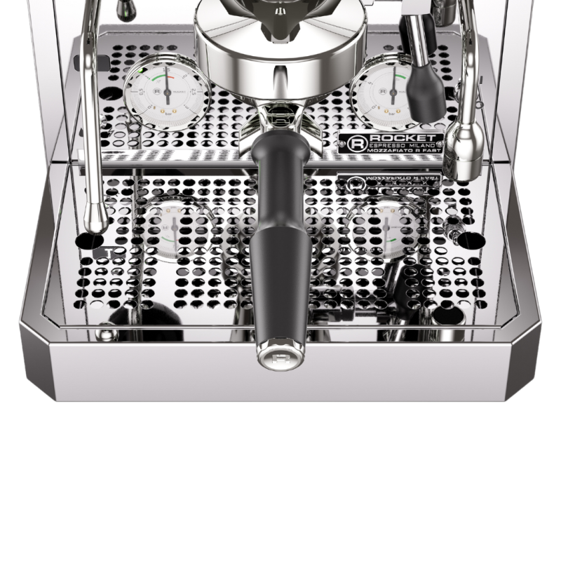 Rocket Mozzafiato R Fast Espresso Machine - Fast Heat-Up - Chrome - 110 V