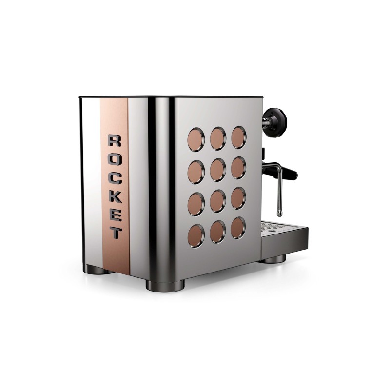 Rocket Appartamento TCA UK Plug Espresso Machine - Compact & Elegant - Copper - 220 V