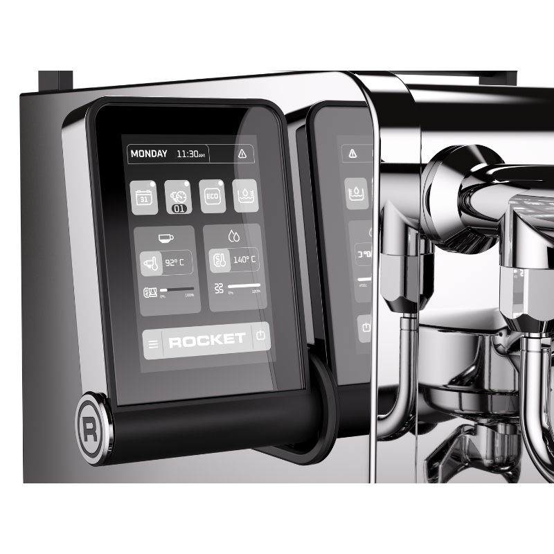 Rocket R58 Tune Espresso Machine - Dual Boiler & PID - Chrome - 110 V
