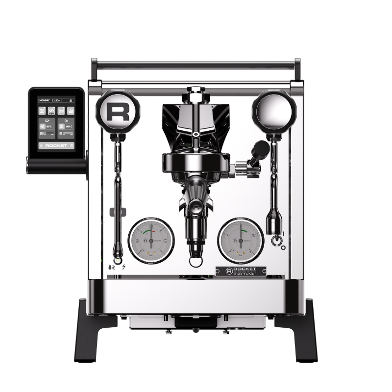 Rocket R58 Tune Espresso Machine - Dual Boiler & PID - Chrome - 220 V