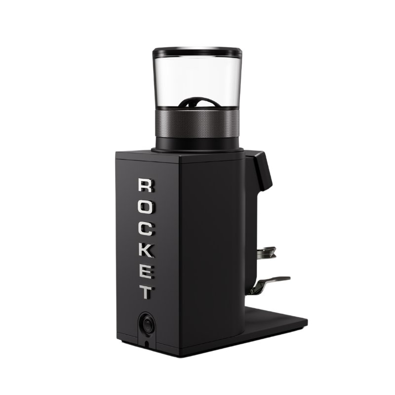 Rocket Gravo Coffee Grinder - Grind by Weight 63 mm - Black - 220 V