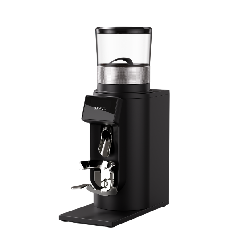 Rocket Gravo Coffee Grinder - Grind by Weight 63 mm - Black - 220 V