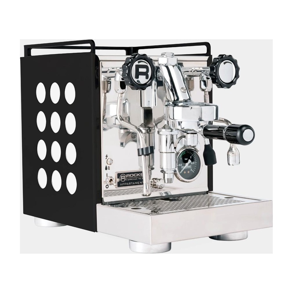 Rocket Appartamento 2.0 Nera | Black E61 Espresso - White - 220 V