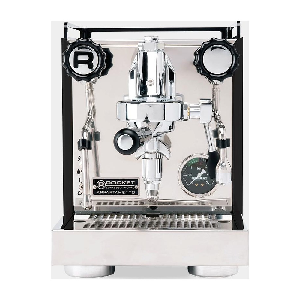 Rocket Appartamento 2.0 Nera | Black E61 Espresso - White - 110 V