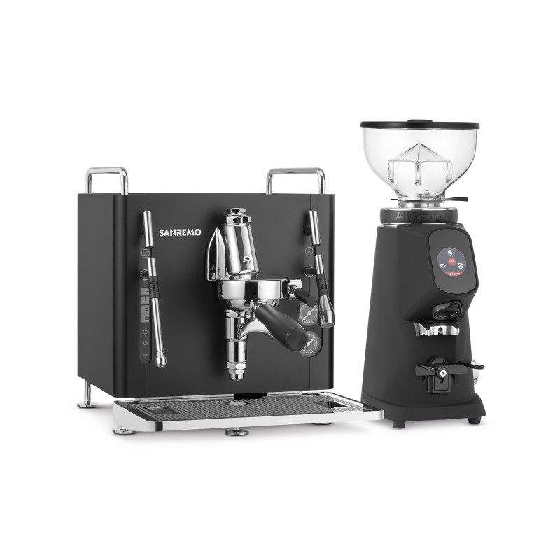 Sanremo Cube R Espresso Machine - Modern & Efficient - Black - 220 V