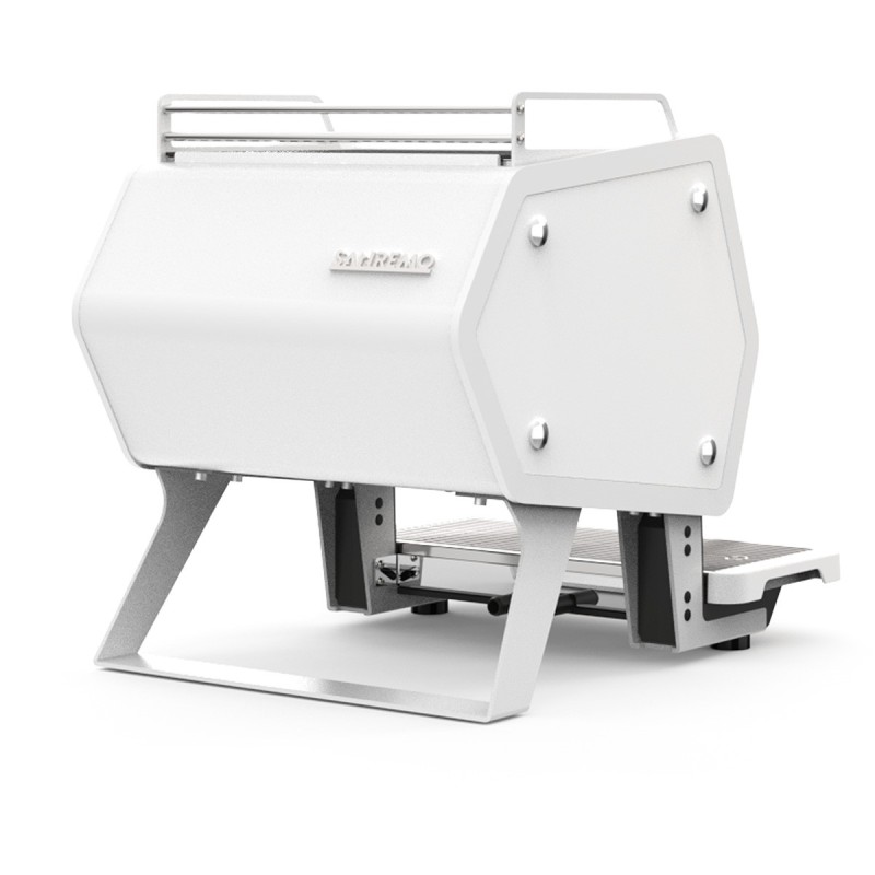 Sanremo D8 1 Group | Professional Espresso Machine - Full White - 220 V