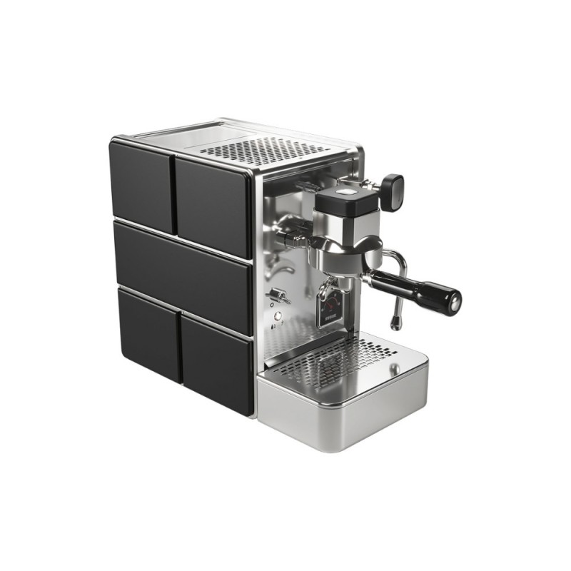 Stone Mine Espresso Machine - Durable & Reliable - Inox/black - 220 V