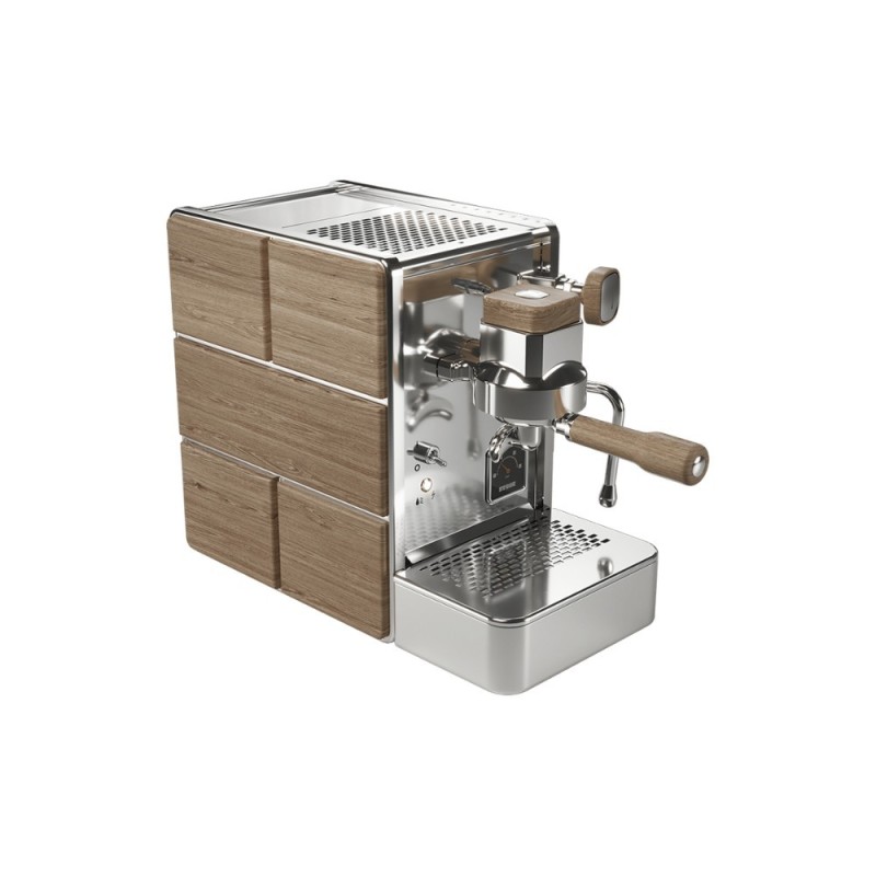 Stone Mine Premium Wood Espresso Machine - Wood - 220 V