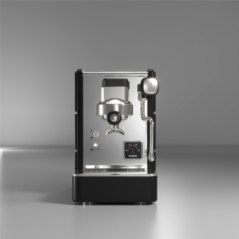 Stone Plus Espresso Machine UK Plug - Quality Brewing - Black - 220 V