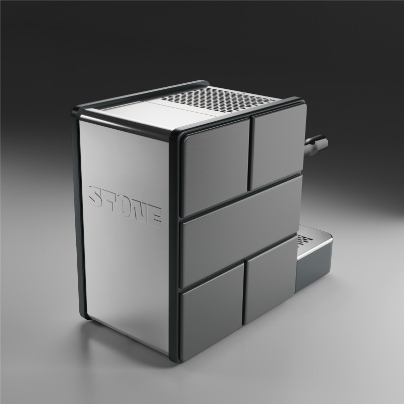Stone Pure Espresso Machine - Sleek & Efficient - 220 V
