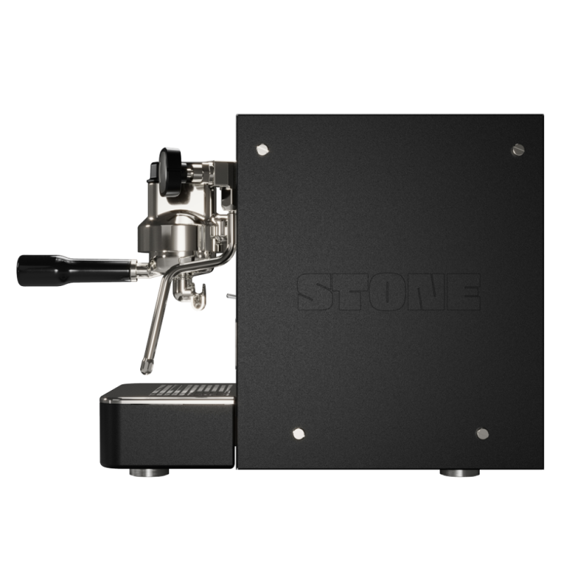 Stone Lite Espresso Machine - Compact & Handcrafted in Milan - Black - 220 V